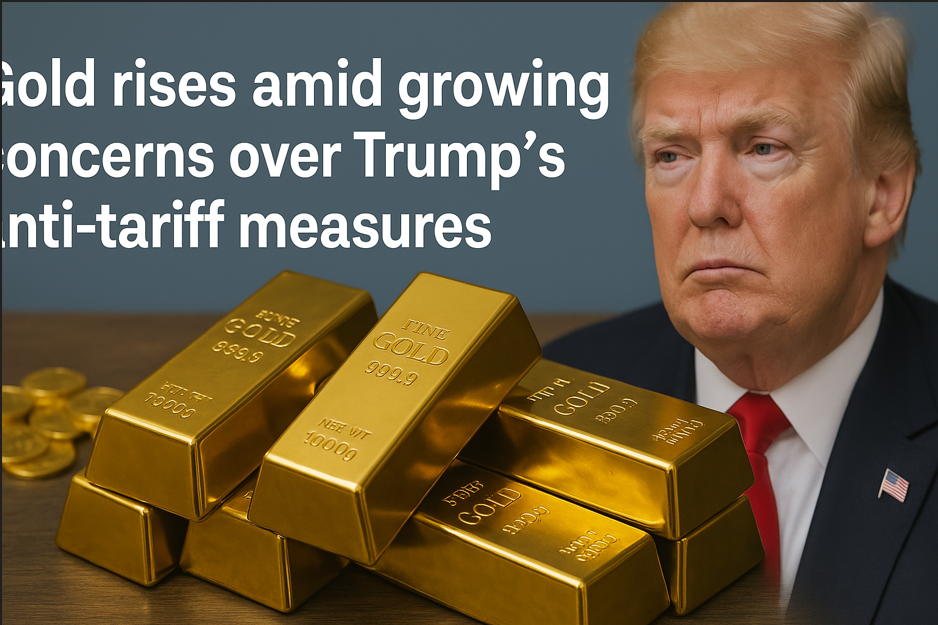 Gold Rises Amid Growing Concerns Over Trump's Anti-Tariff Measures